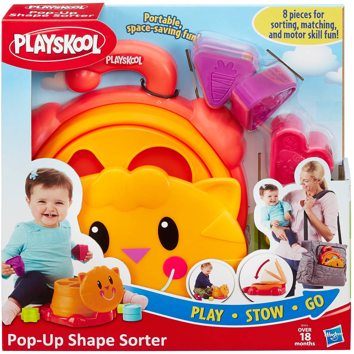 playskool mailbox shape sorter