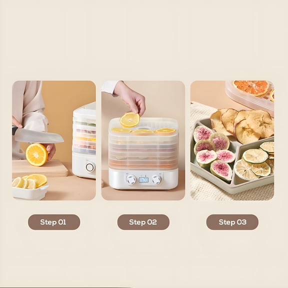 HIBIBUD Freeze Dry Machine,Food Freeze Dryer Machine for Home,Dryer Machine for Candy and Snacks,Food Dehydrator Machine with Digital Adjustable Timer and Temperature Control,for Beef Fruits Meat