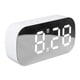 thumbnail image 5 of Reloj Espejo Digital, Reloj Despertador Espejo 2 Alarmas Para Escritorio, 5 of 7