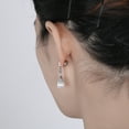 thumbnail image 6 of Earring Backs,4PCS Dics Earring Backs for Studs, Droopy Ears, Heavy Earrings, Secure Pierced Locking Earring Lifters Replacements in White Gold and 18K Gold, Large Heavy Earring Support Backs, 6 of 6