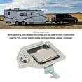 thumbnail image 4 of Tool Box Latch Paddle Lock, Locked Unlocked Options Flush Mount Rugged Construction Handle Latch Paddle Lock Mirror Polishing  For Trailer, 4 of 8