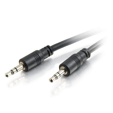 UPC: 0757120401063 | C2G 15ft 3.5mm Stereo Audio Cable With Low Profile Connectors M/M – In-Wall CMG-Rated