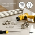 thumbnail image 5 of Umbra Twilight Expandable Blackout Curtain Rod 66-144", 5 of 10