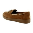 thumbnail image 3 of Naturalizer Keelboat Women's Flats English Tea Brown Suede Size 5 M, 3 of 8