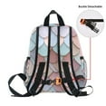 thumbnail image 5 of FORMRS School Backpack with Front Zippered Pocket 12" Student Travel Daypack, Art Pattern, 5 of 6