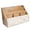 Kaveri Whitewash, variant on Mela Artisans Wooden Letter Organizer For Desk, "Ajenta" Small Rustic Mail Holder, Whitewashed, 7.2" X 5.1" X 7.3"