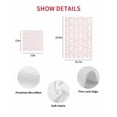 thumbnail image 7 of Pink Spring Floral Kitchen Dish Towels for Drying Dishes Set of 2, Elegant Watercolor Summer Botanical Waffle Weave Microfiber Hand Tea Bathroom Towels Quick Dry & Absorbent Towel 12x12, 7 of 7