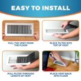 thumbnail image 3 of Filtro para rejilla de ventilación Northwest Enterprises 10x25 cm de carbón, paquete de 24, 3 of 9