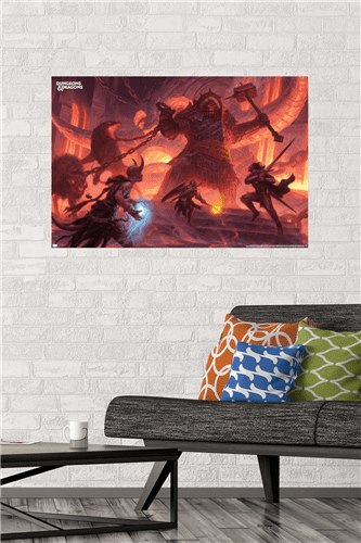 Dungeons and Dragons - Fire Giant Wall Poster, 22.375" x 34"