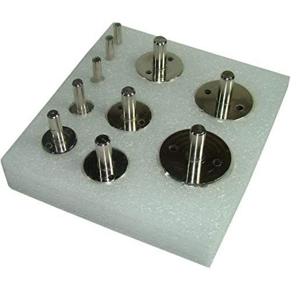 LOT 10 Pcs SET Diamond Hole Saw Drill Bit Set 1/4" - 2" Inch Granite Glass Tile - Tools 10 Piece Diamond Dust Hole SAW Drill BIT for Ceramic Tile Marble Rock Porcelain