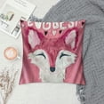 thumbnail image 2 of Autua Fox Graphic Decorative Throw Pillow Cover for Home Couch Living Room Bed Sofa - Aesthetic Home Decor 1PC 24x24in, 2 of 5
