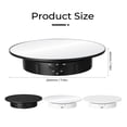 thumbnail image 2 of 138/145/200mm 3 Speeds Photography Rotating Display Stand 360 Electric Rotating Product Display Turntable For Video Shooting ,Excellent Structural Design, 2 of 7