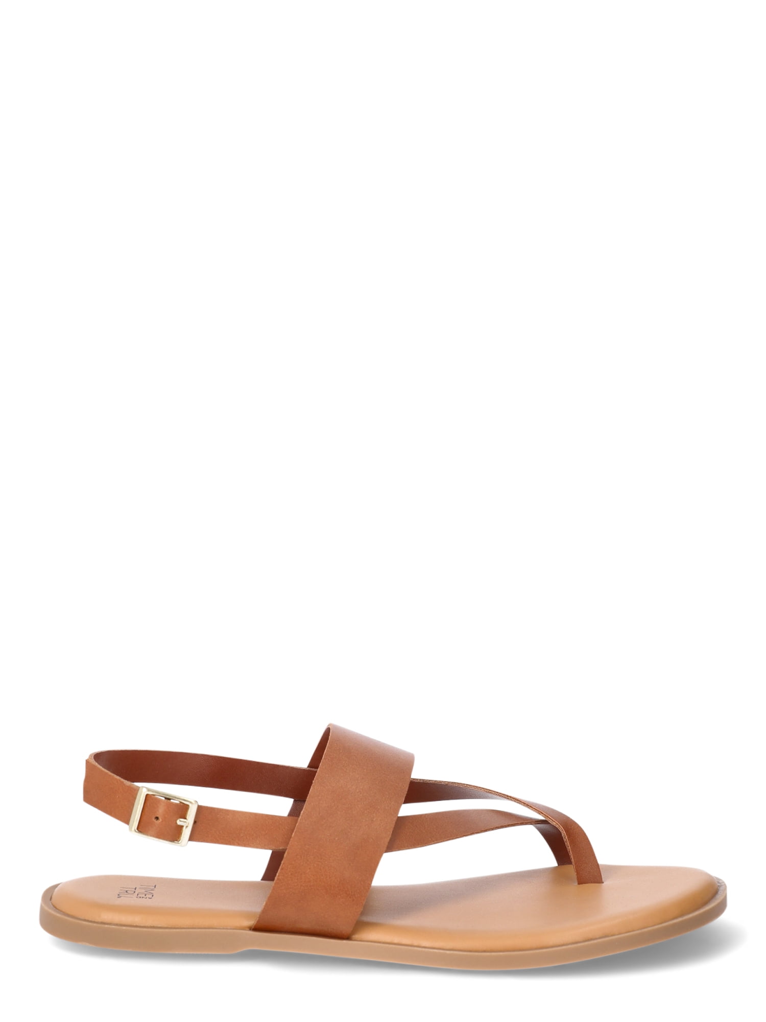 Time and Tru Women's Strappy Toe Thong Sandal
