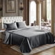 thumbnail image 1 of Cozylux Sábanas De Satén Tamaño Queen – Juego De Sábanas De 4 Piezas Gris Oscuro Con Microfibra Sedosa, 1 Sábana Bajera Ajustable Con Bolsillo Profundo, 1 Sábana Plana Y 2 Fundas De Almohada – Suave Y, 1 of 1