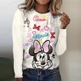 thumbnail image 1 of Disney Stitch 3d Women's Long Sleeve T-shirt Cartoon Mickey Mouse Print Round T-shirt Women's Short Sleeve Cartoon T-shirtloverM Gao Jinjia LED, 1 of 2