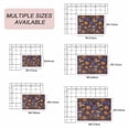 thumbnail image 6 of Orange Purple Spring Floral Outdoor Rug 6x9 Ft, Non Slip Washable Area Rug, Vintage Botanical Summer Flower Patio Rugs Carpet Runner, Large Floor Mat for Indoor/Outdoor Deck Porch Camping, 6 of 8