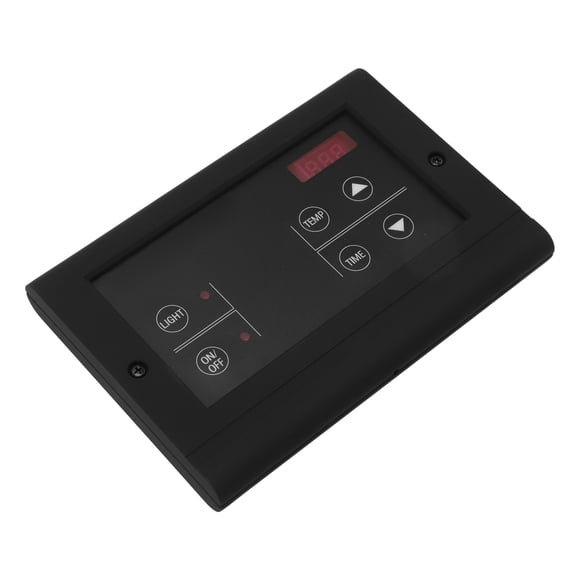 Steam Generator Controller, Multifunctional Digital Controller 35-110 Degrees Celsius Easy Operation ABS Housing For 3-27KW Heater White,Black