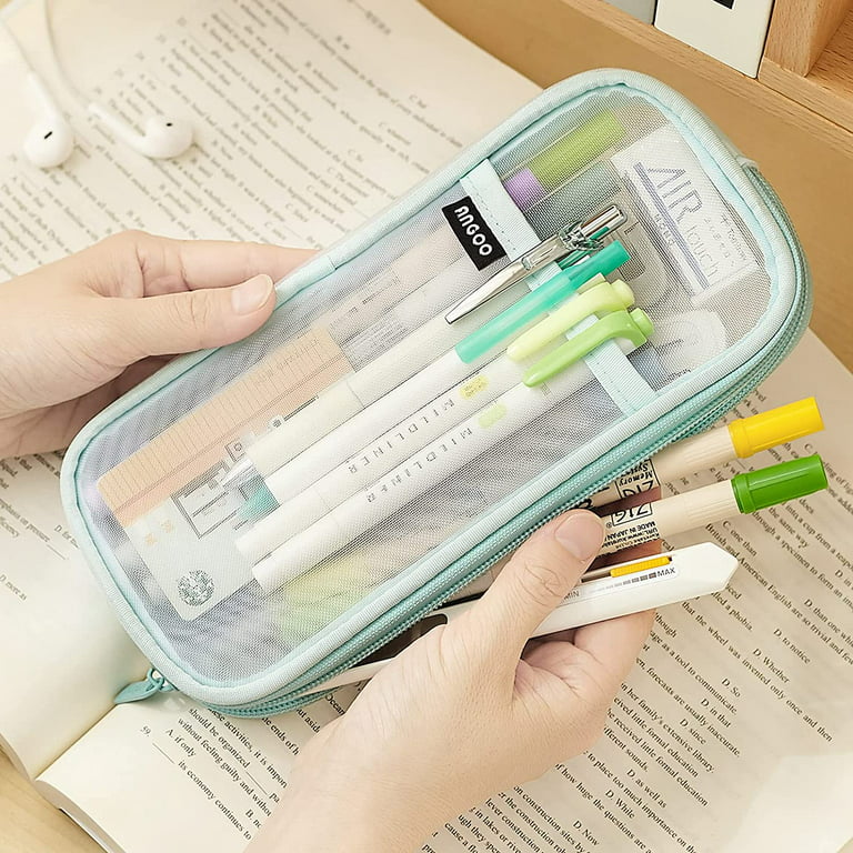 Pencil Case Set, Clear Pencil Pouch Bag, PVC Zipper Pen Case, Pencil  Storage, Makeup Bag Travel Toiletries Bag for Women, Portable Office  Supplies