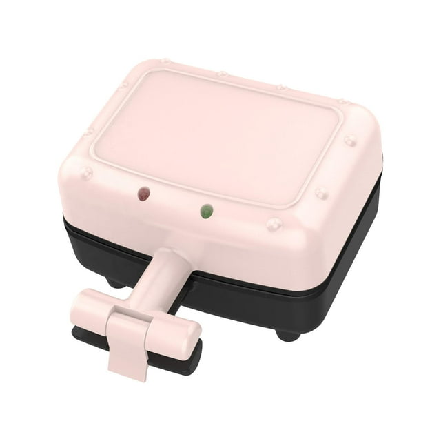 Sandwich Maker 300W Double Sided Heating Easy to Clean Small Electric Grill pink