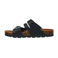 thumbnail image 3 of Sandalias Mujer Plataforma Baja Tipo Piel Hebillas Ajustables negro 25 Gosh 052D2R, 3 of 7