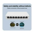 thumbnail image 3 of Ethernet Switch 5/8 Ports Gigabit Network Switch 10/100/1000Mbps Fast Auto-sensing RJ45 Desktop Ethernet Switch Auto MDI/MDIX ,Security, 3 of 7