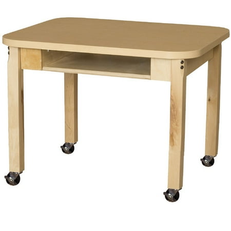 - Wood Designs Laminate 26'' Open Front Desk