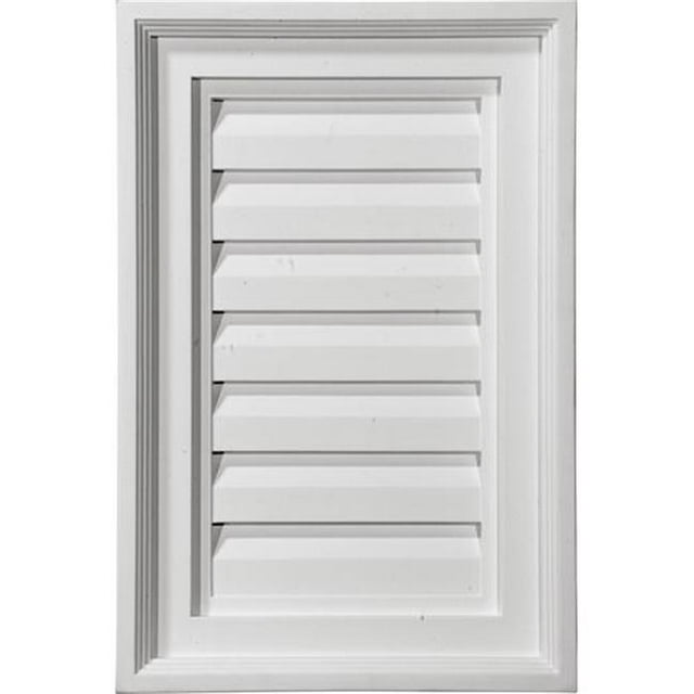 Eken A Millwork GVVE12X24D 12 Po. L x 24 Po. Ventilation Verticale Architecturale - Décorative