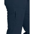 thumbnail image 3 of Grey’s Anatomy by Barco - Women’s Mia Pant, Easy Care Medical Scrub Pants w/ 6 Pockets & Elastic Drawcord Waistband Steel M, 3 of 6