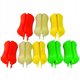 thumbnail image 1 of Ocho varillas de amarre multifuncionales de colores mezclados para el soporte protector de silicona multicolor para caña de tirar del equipo de pesca señuelo, 1 of 5
