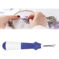 thumbnail image 2 of Seam Ripper, Fabric Ease Removal Stitch Opener Sewing Products with Clear for Knitting Beginners for Household(Navy Blue), 2 of 5