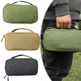 thumbnail image 3 of Outdoor Camping Tool Storage Bag Small Tool Bag Pouch Storage Bag Case Box Green, 3 of 7