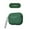 Green, variant on Dteck Case for AirPods Pro Case with Metal Keychain, Water-Resistant Lichee Pattern AirPods 3 Case [Front LED Visible] Silicone Shockproof Cover Support AirPods Pro Case Wireless Charging, Green
