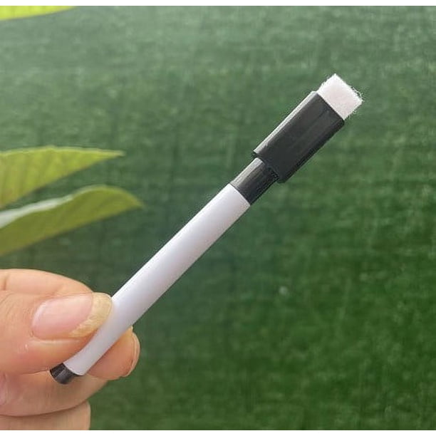 Rotulador para pizarra blanca con núcleo de color negro, lavable y borrable, creativo, con pincel, a base de agua, respetuoso con el medio ambiente
