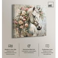 thumbnail image 2 of Dreamscape Horse Canvas Horse Wall Art by Art Remedy, Gallery Wrapped, 16" x 16", 2 of 7