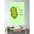 thumbnail image 2 of Cute Peas Pun Poster Wall Art, Modern Wall Decor For Living Room Bedroom, 12x18 UNFRAMED, 2 of 3
