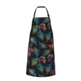 thumbnail image 2 of Pofeuu Feathers And Butterflies Print Waterproof Apron with Pockets Adjustable Cooking Aprons Kitchen Bib for Baking Household Cleaning, 2 of 8