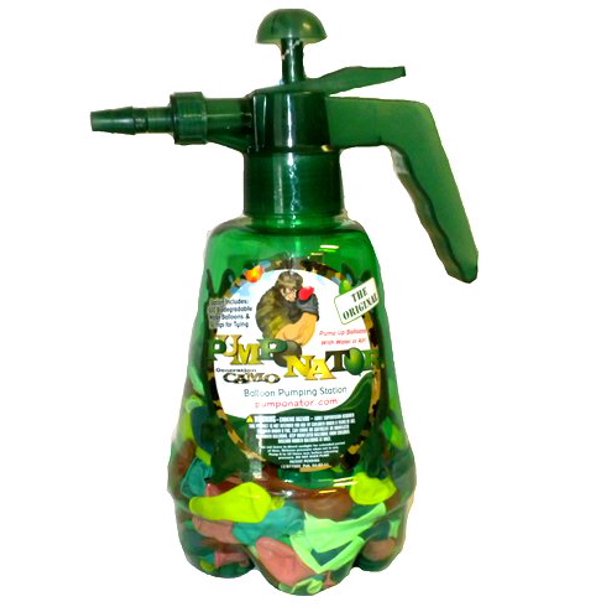 The Original Water Balloon Pumping Station Green, Comes with 500