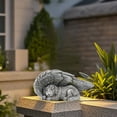 thumbnail image 5 of Mnhhatv Garden Statue Dogs Solar Powered Outdoor Decoration - Unique Pet Memorial Yard Art for Lawn and Garden, Thoughtful Gift for Pet Lovers, Sustainable Solar Powered Sculpture, 5 of 6