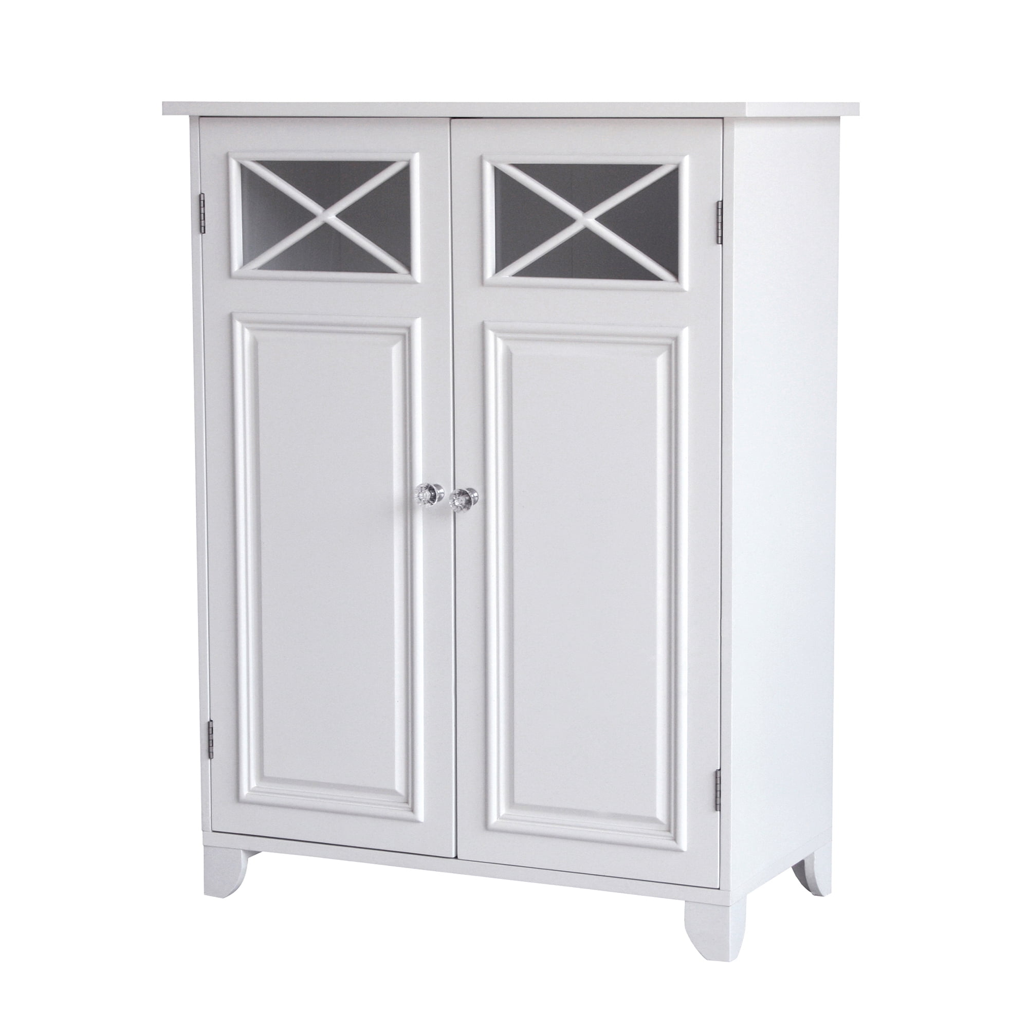 Prairie Double Door Floor Cabinet White Double Door Floor Cabinet White