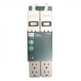 thumbnail image 4 of Philips - 2 Pack 6 Outlet Surge Protector, 450 Joule Protection, White, 4 of 4