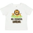 thumbnail image 3 of Inktastic Grandpa Loves Me Grandson Boys or Girls Toddler T-Shirt, 3 of 5