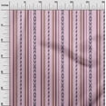 thumbnail image 2 of oneOone Organic Cotton Voile Fabric Stripe Ikat Printed Fabric 1 Yard 42 Inch Wide, 2 of 4