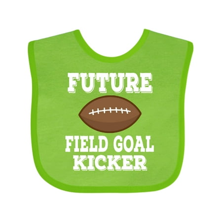 

Inktastic Football Future Field Goal Kicker Boys Baby Bib