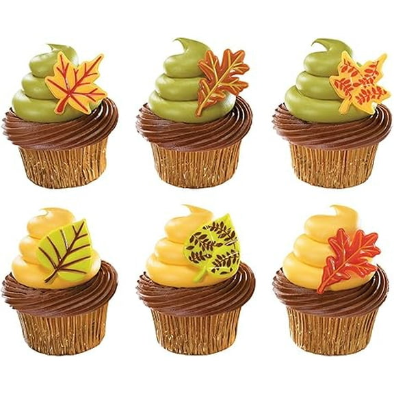 DecoPac Fall Leaves Rings