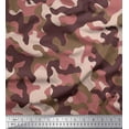 thumbnail image 1 of Soimoi polyester Crepe Fabric Two Tone Camouflage Print Fabric by the Yard 52 Inch Wide, 1 of 1