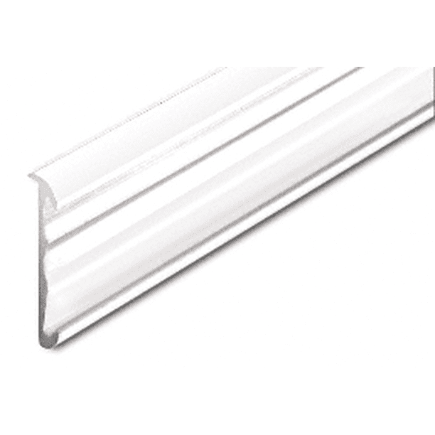 CRL D5001W White Price Tag Molding Extrusion 144" Stock Length