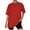Red, variant on JIUKE Womens Casual T Shirts Oversized Tees Summer Half Sleeve Crew Neck Tunic Tops Basic Tee Shirt S-Xxl
