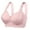 Pink, variant on Fesfesfes Bras for Women Lace Patchwork Shaped Bras Wire Free Side Lifted Stretchy Underwear Bras Elegant Solid Color Bras Gather Push Up Unwired Everyday Bras