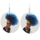 thumbnail image 4 of Wooden Dangle Earrings,Hook Earrings,Drop Earrings ,African Woman Pattern Earrings,Bohemian Studs Earrings,Vintage Earrings Women Jewelry,Art Craft Yinane Pendientes colgantes de madera, 4 of 8
