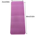 thumbnail image 4 of 1.5cm Thick Small Yoga Mat 60x25cm, Anti-Slip Portable Fitness Mat for Indoor Gym, Core Training & Slimming Workout, 4 of 4